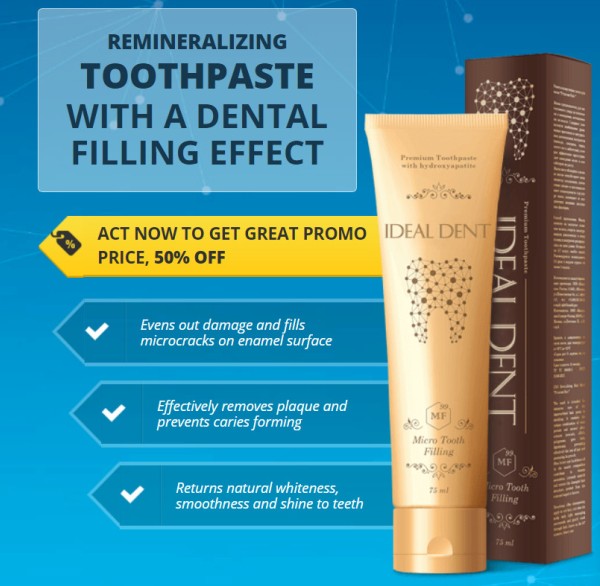 ideal dent how to use 
